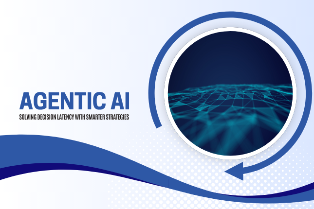 Agentic AI decision latency architecture showing orchestration, infrastructure, models, and data optimization