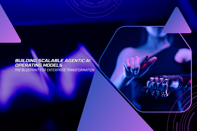 scalable Agentic AI operating model with governance, orchestration, business ownership, human oversight, and enterprise execution.